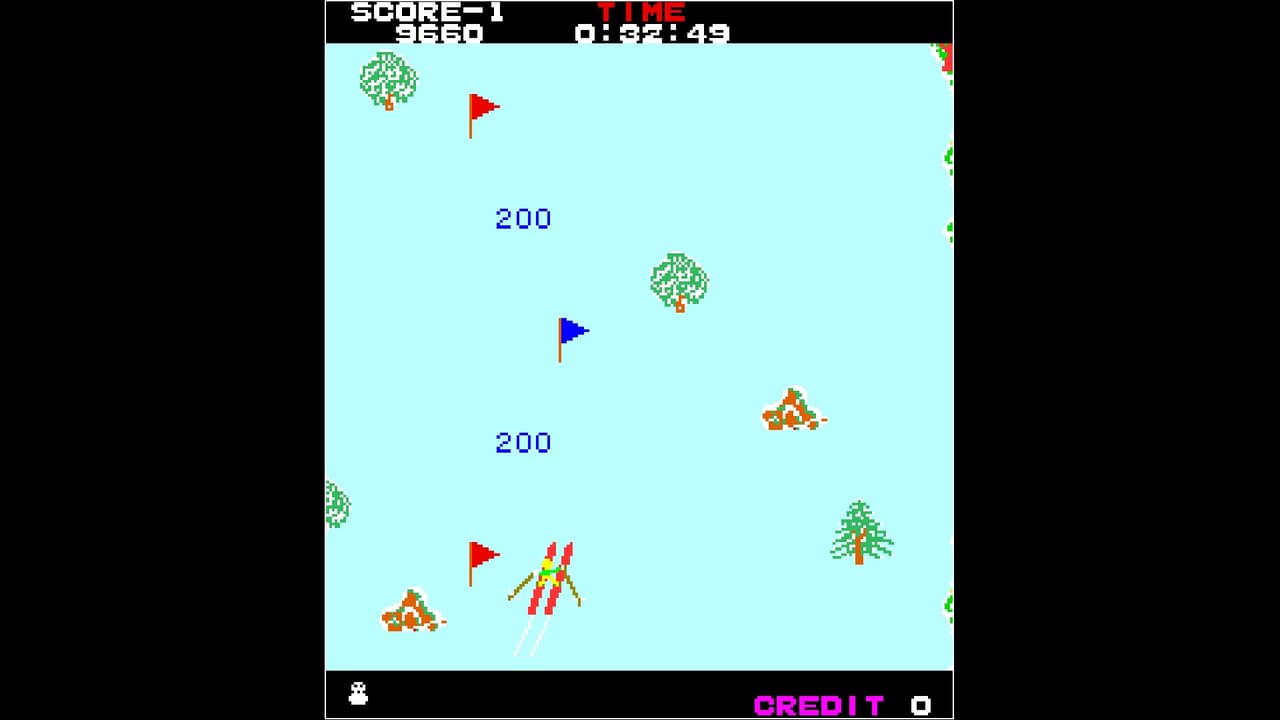 Arcade Archives ALPINE SKI screenshot 5