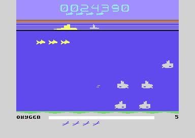 Seaquest (Commodore 64 / 128) screenshot 4