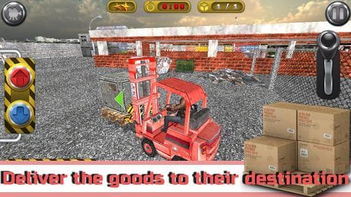Forklift Loader Simulator 3D screenshot 2
