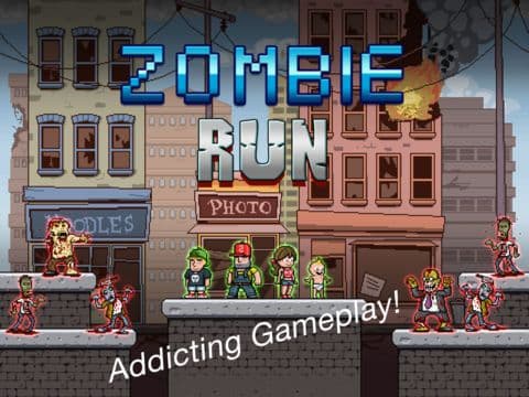 Zombie Run - Escape from Zombie War 2048 screenshot 2