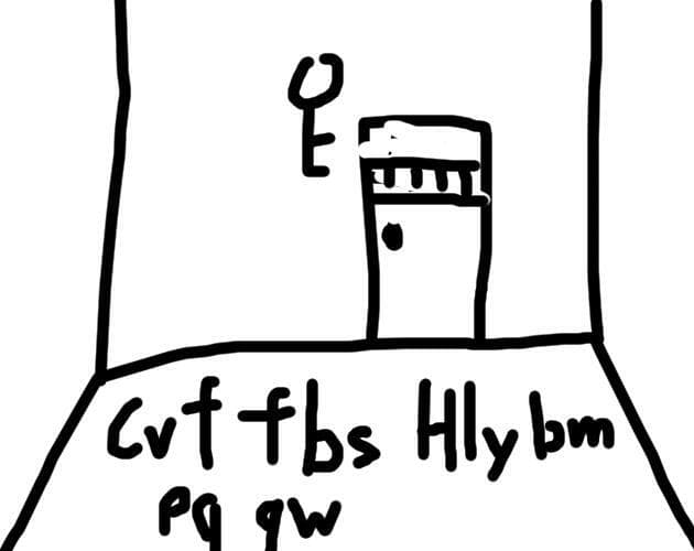 Cvffbs Hlybm Pqqw (Escape White Room)