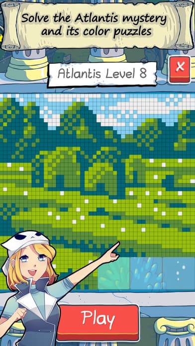 Puzzle Cross Pirates - Nonograms adventures screenshot 5