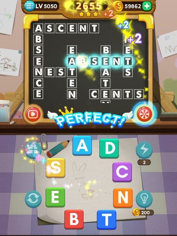 Word Crossy-search link puzzle screenshot 3