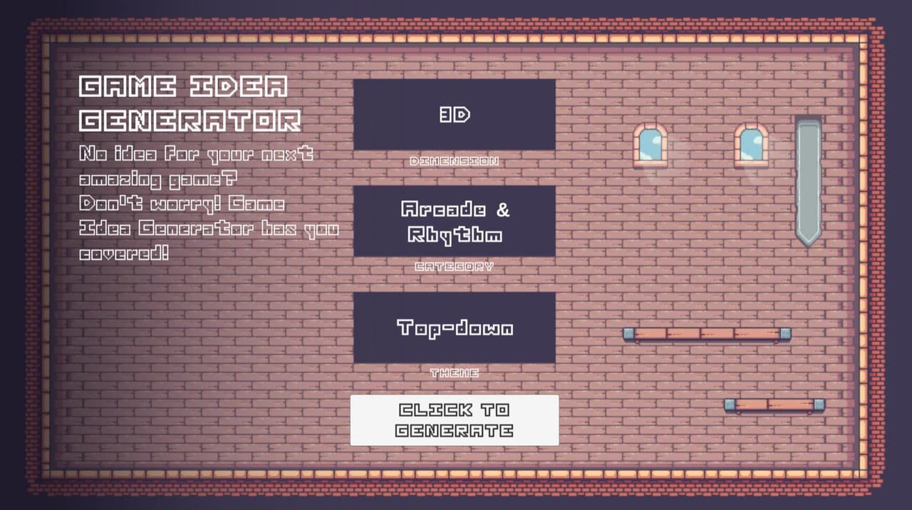 Game Idea Generator (TWAssBoy)