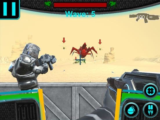 Combat Troopers Star Bug Wars screenshot 2