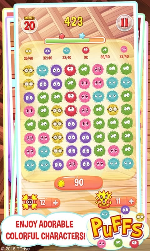 Puffs screenshot 2
