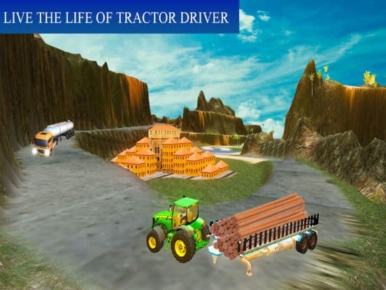 Off-road Tractor Driving Sim3D screenshot 3