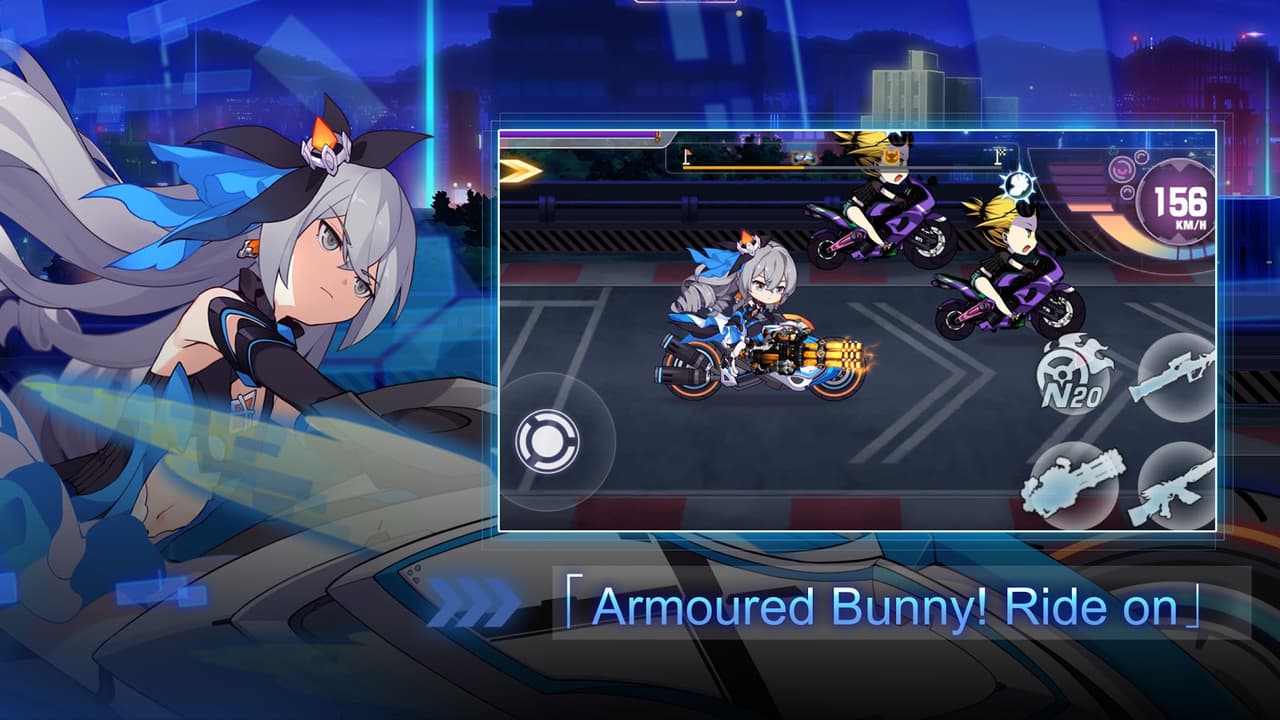 Guns Girl - Honkai Gakuen screenshot 3