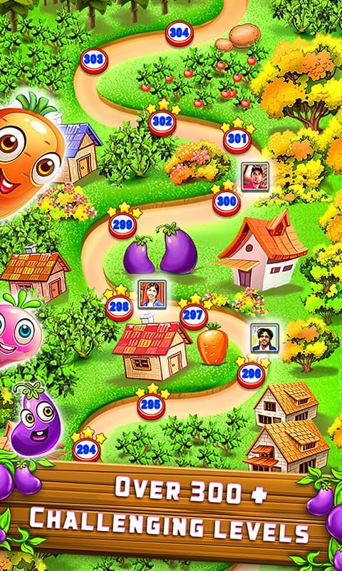 Garden Craze - Fruit Legend Match 3 Game