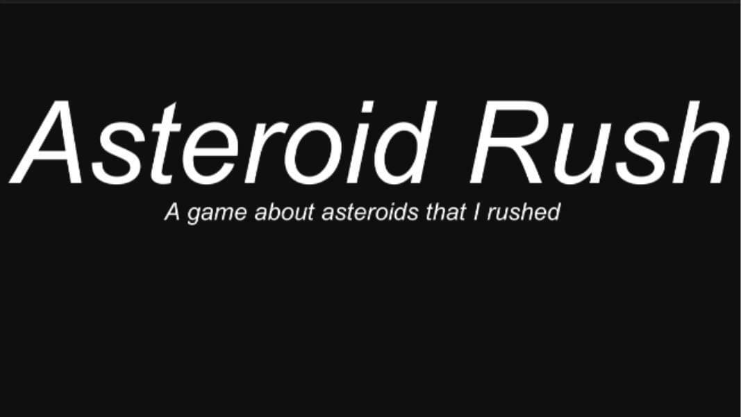 Asteroid Rush (Diego Ochoa)