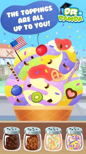Dr. Panda Ice Cream Truck Free screenshot 4