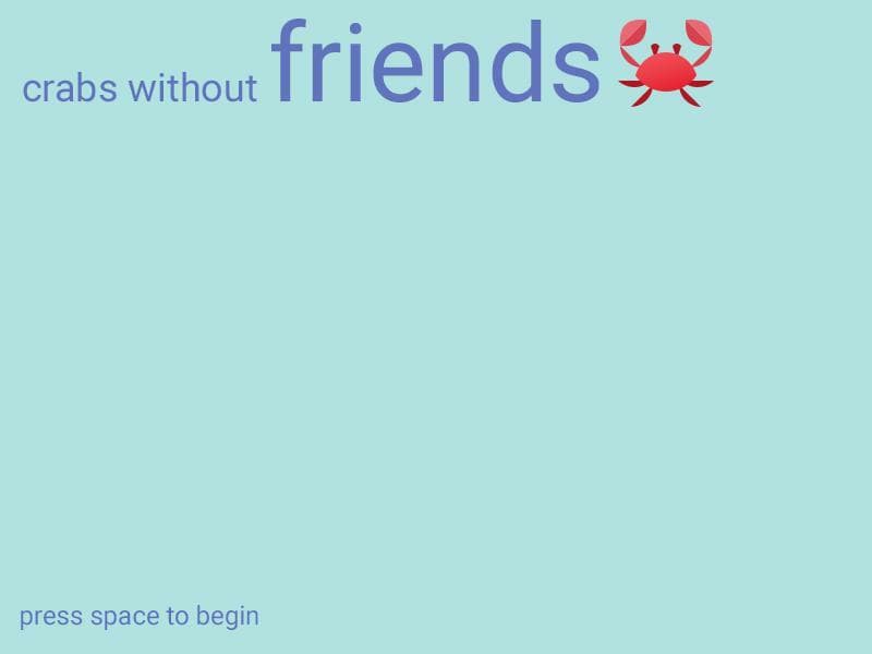 crabs without friends screenshot 2