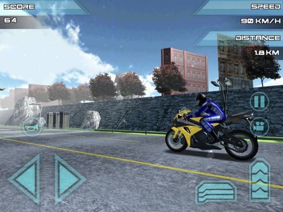3D FPV Motorcycle Racing PRO - Full eXtrem Version screenshot 4