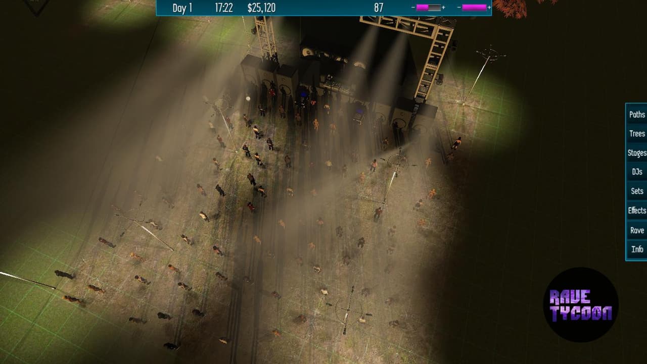 Rave Tycoon screenshot 3