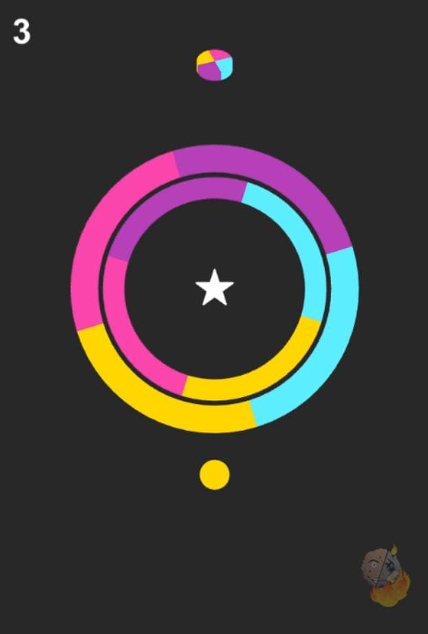 Color Rush!! (Color Switch Clone) screenshot 3