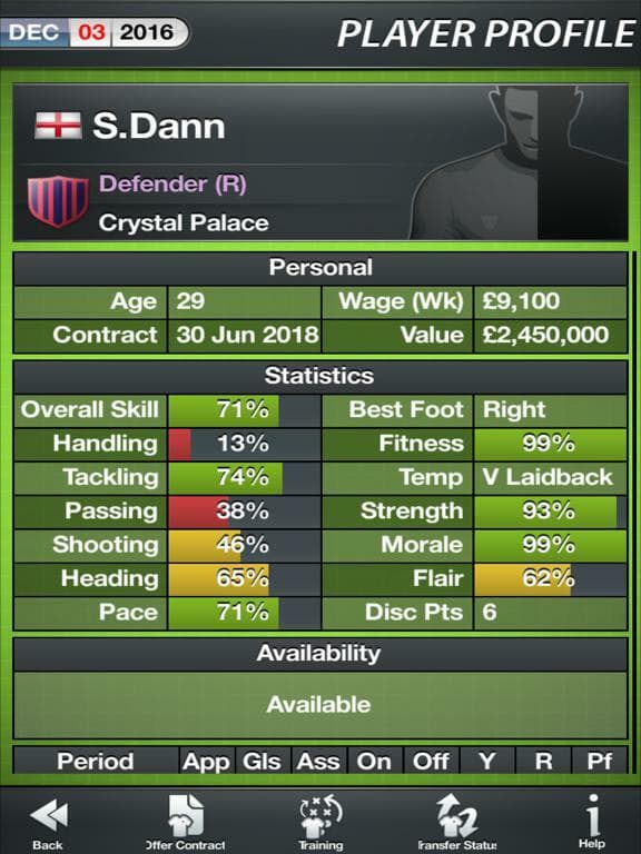 Football Director 2017 screenshot 6