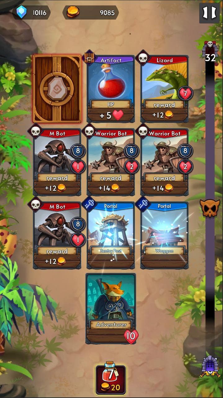 Infinite Heroes Card Adventure screenshot 3
