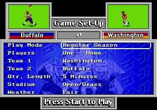 John Madden Football 93 screenshot 3