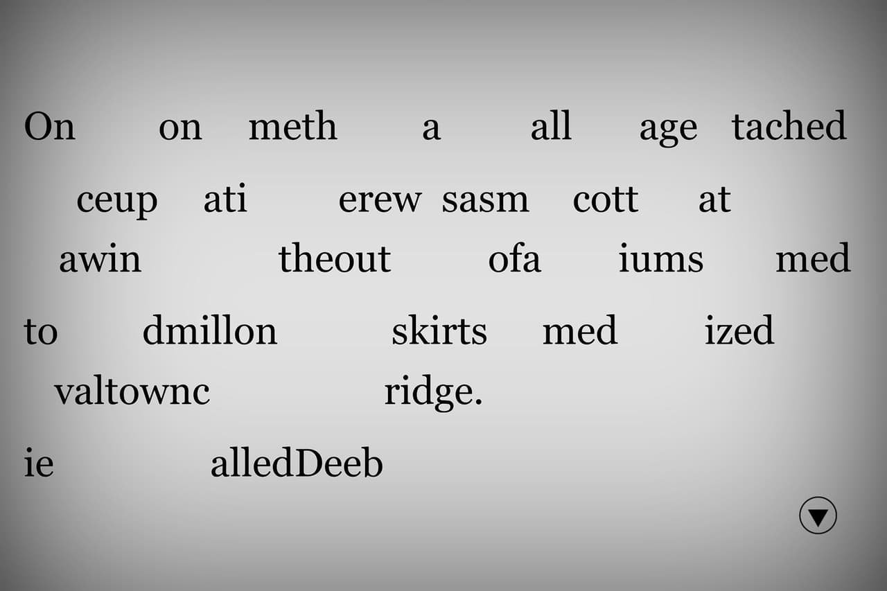 A Familiar Fairytale: Dyslexic Text Based Adventure screenshot 3