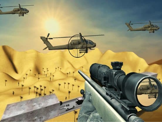 Desert Sniper War Action screenshot 4