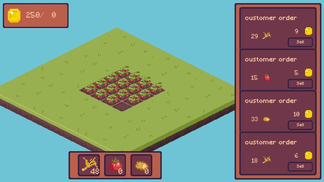 Farm Game (itch) (AyoubHa_Dev) screenshot 3