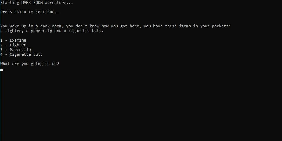 Dark Room (itch) (atumsk, Dukebot)