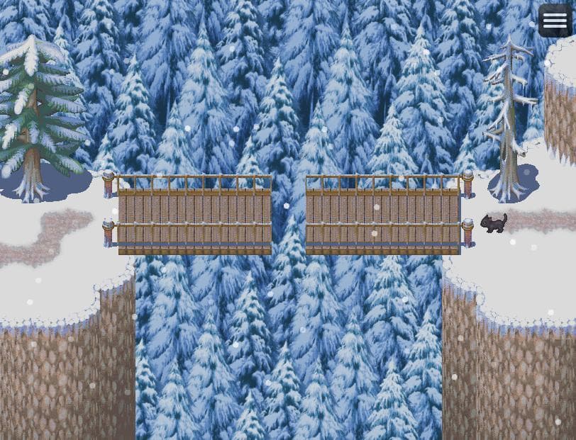 Lost in the snow (itch) (Sandro Wainmaier) screenshot 2