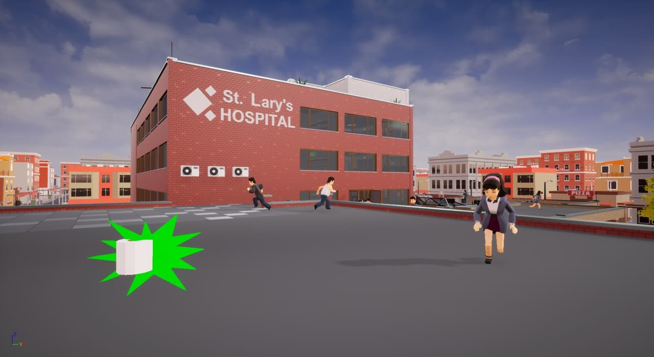 Saint Larys Hospital - Ay Corona! screenshot 3
