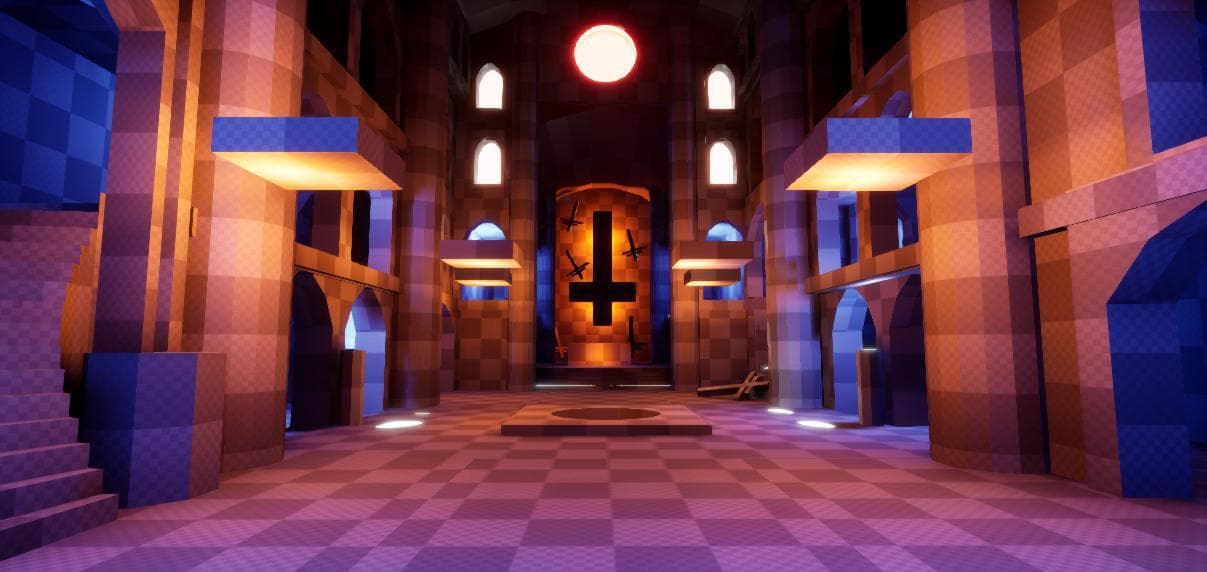 [Student Project] DOOM-based Arena Design sample screenshot 2