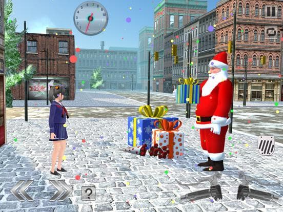 Santa Moto Bike Rider