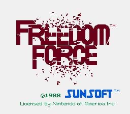 Freedom Force (1988) screenshot 2