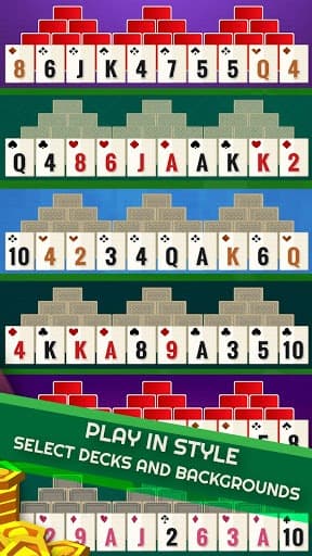 Tripeaks Solitaire - Offline screenshot 5