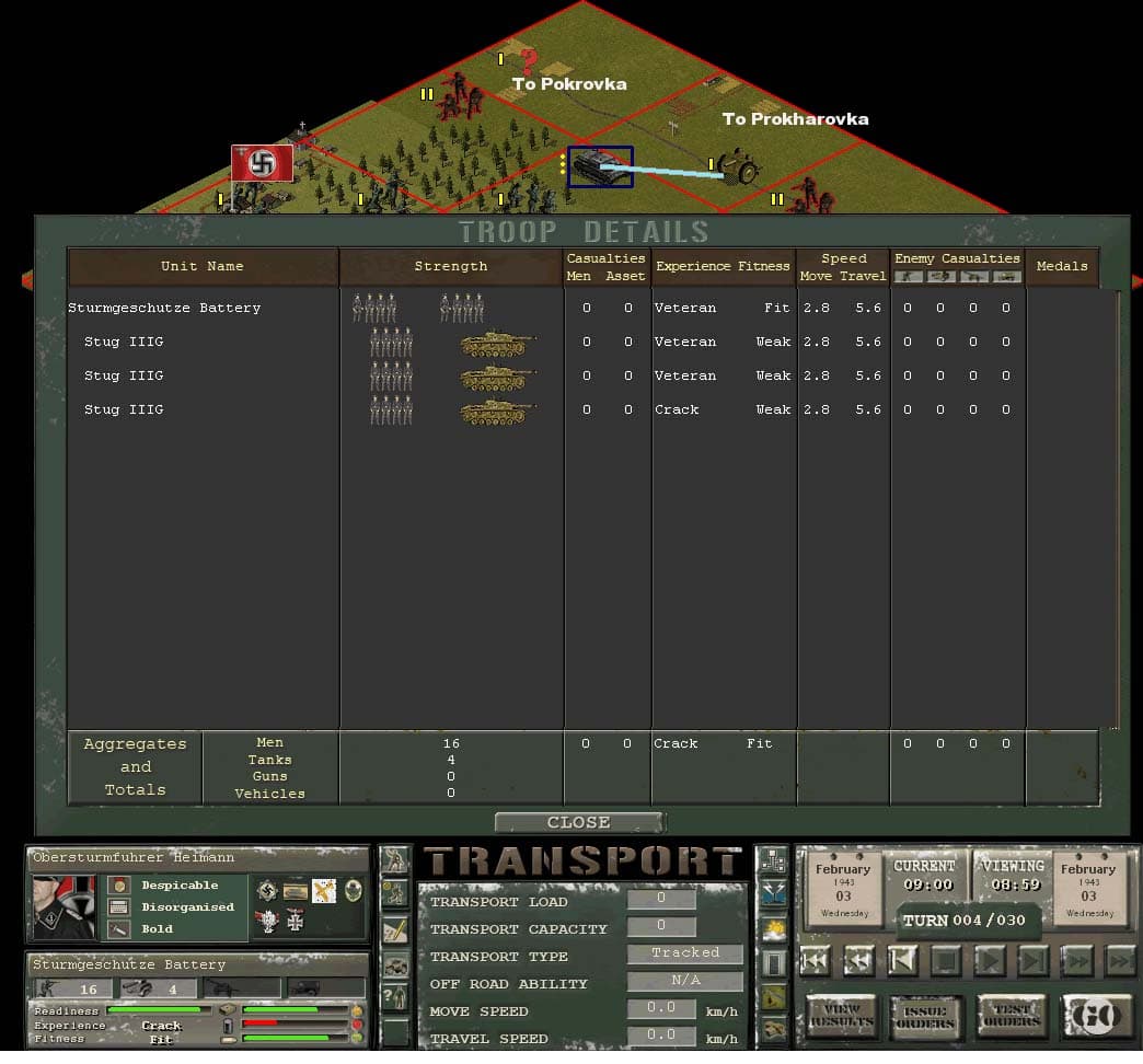 Combat Mission: Campaigns screenshot 2