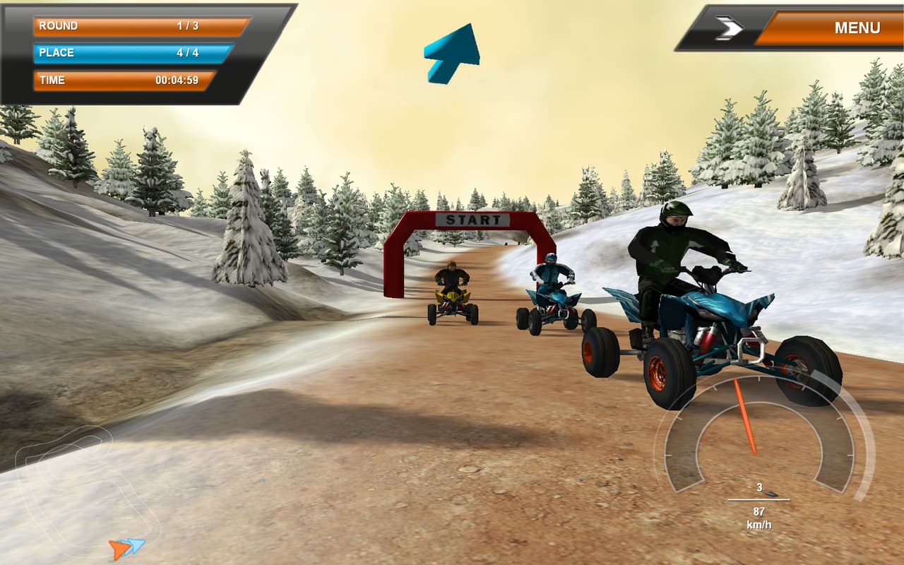 ATV Quadracer Ultimate screenshot 2