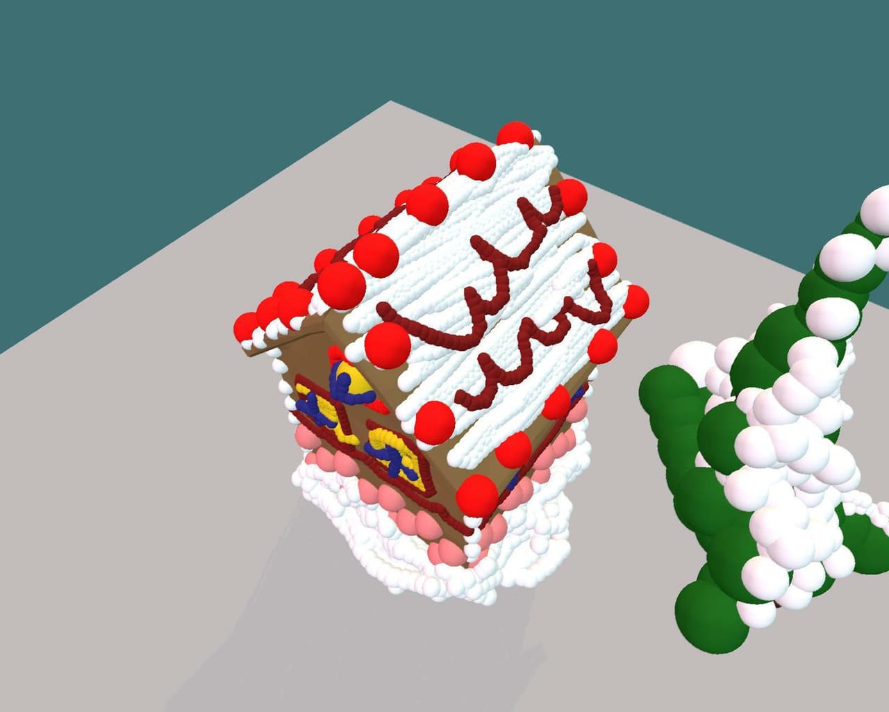 Gingerbread House Decorator (Sketchmas Day 1) screenshot 5
