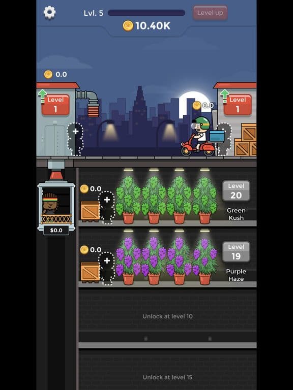 Weed Factory Idle screenshot 2