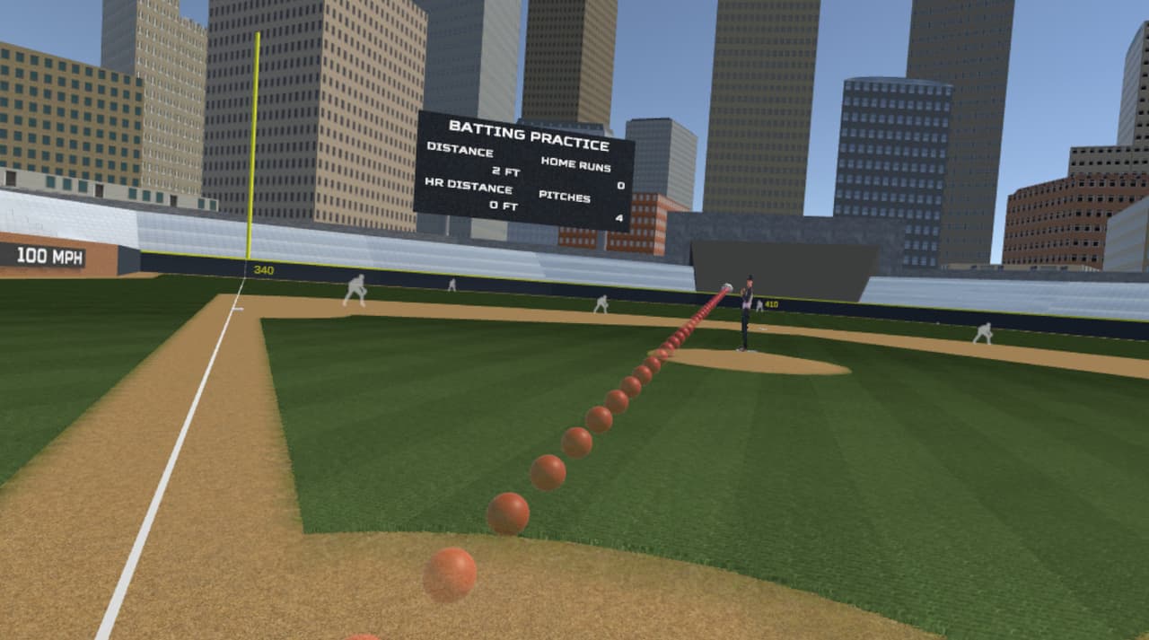 Big Hit VR Baseball screenshot 6
