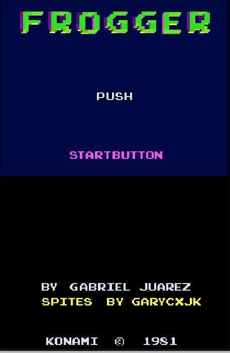 Frogger (itch) (gjuarez) screenshot 3