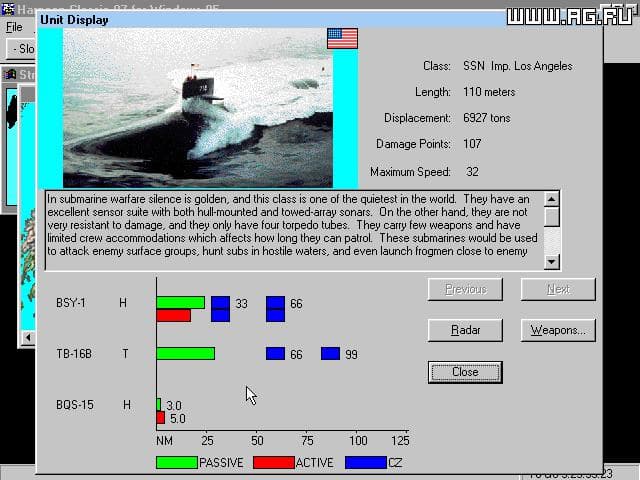 Harpoon Classic 97 screenshot 4