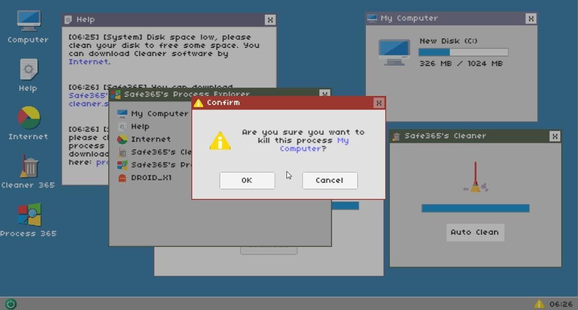 LD42 - No Disk Space screenshot 2