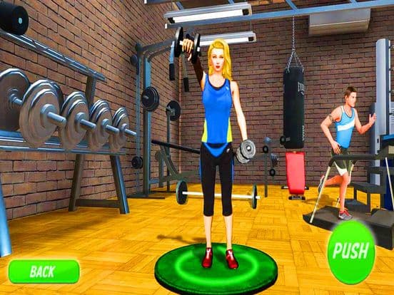 Gym Fitness Workout 3D screenshot 5