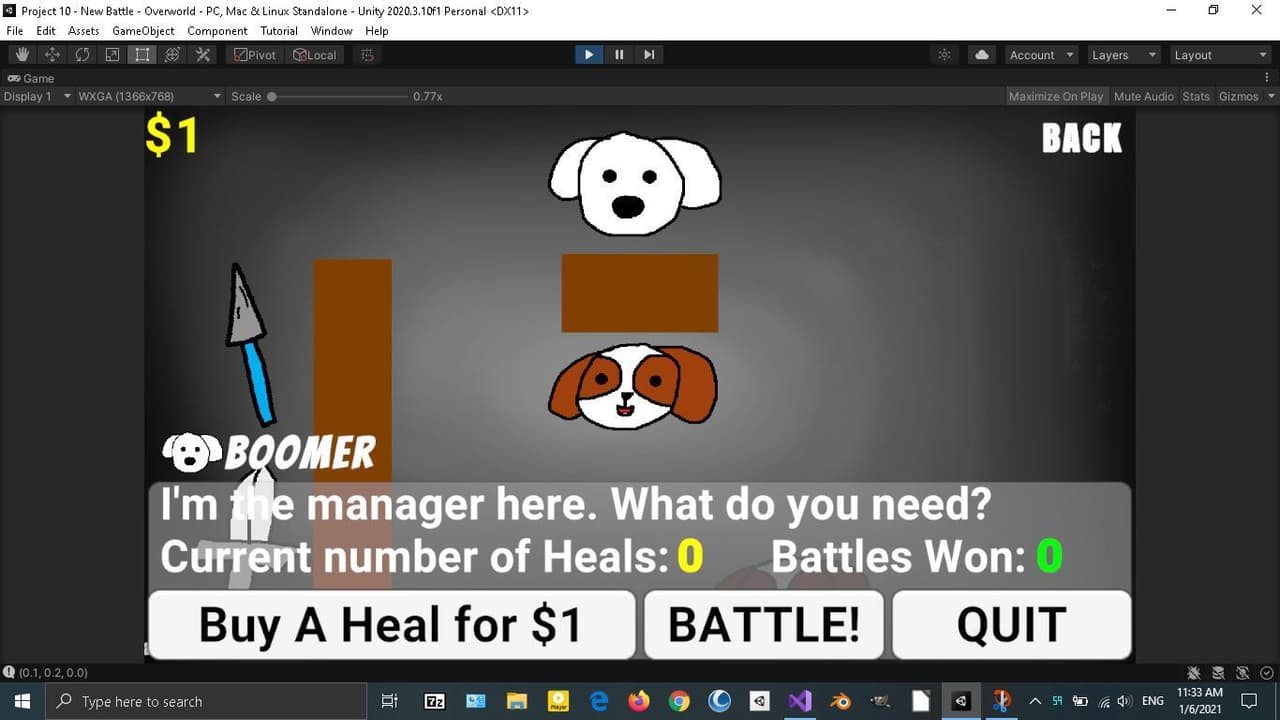 Unity Project 10 - New Battle screenshot 3