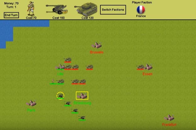 Glory of Generals (itch) screenshot 2