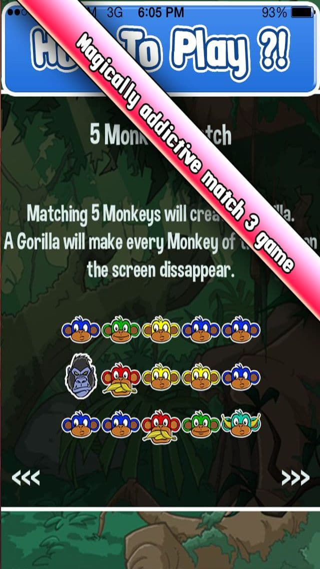 Crazy Monkey Jungle Match screenshot 5