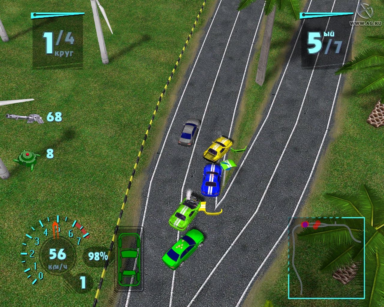 Arcade Race Crash! screenshot 3
