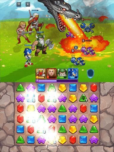 SEGA Heroes: Match 3 RPG Game with Sonic & Crew!