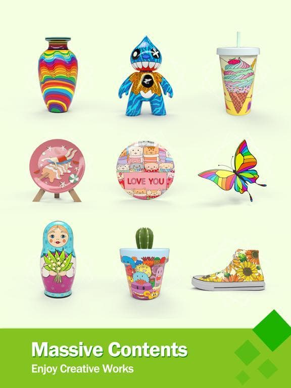 Paint.ly 3D: Pottery Art Color screenshot 4