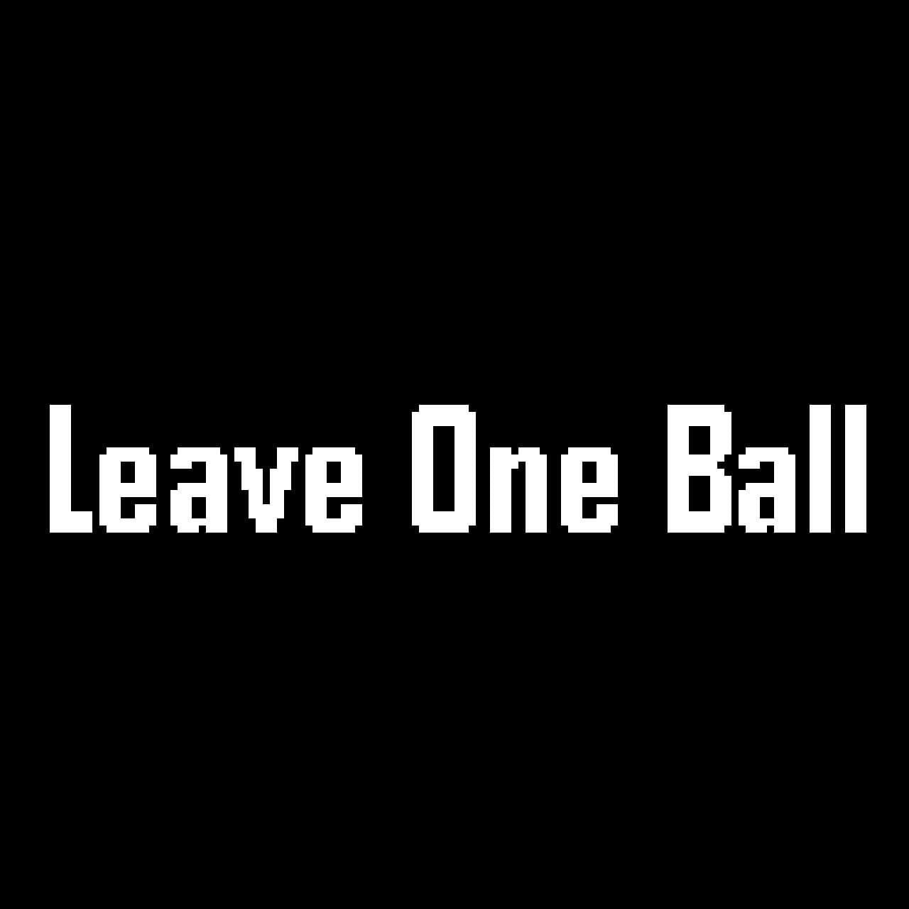 Leave One Ball (SplendidDexter)