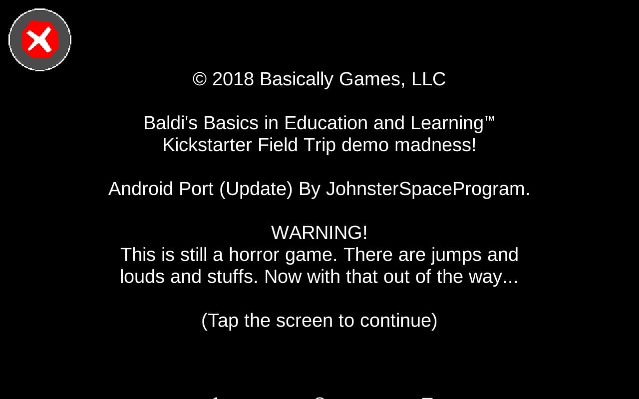 Baldis Basics Field Trip Demo Android Port screenshot 2