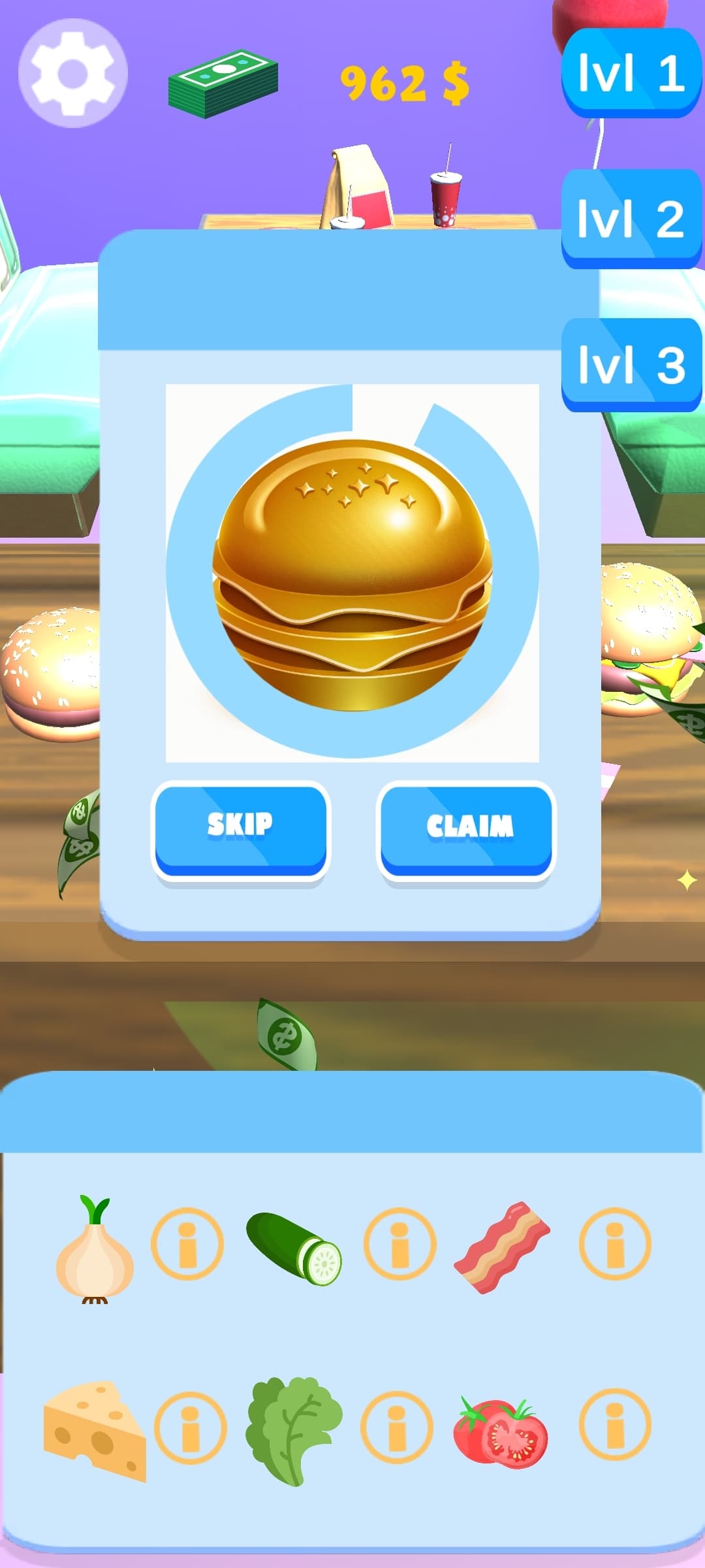 Burger Flipper 3D screenshot 3